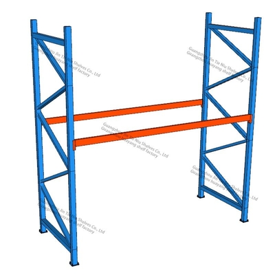 Racking resistente de 500KG 600KG 700KG 800KG para o armazenamento de maioria claro