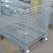 gaiolas do armazenamento do armazém 600kg com as rodas para o Odm do supermercado